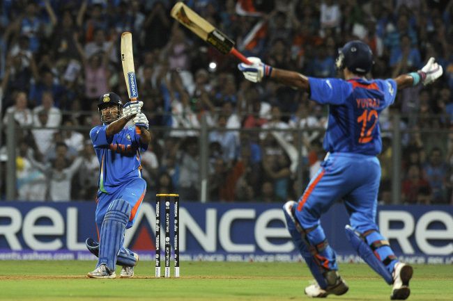 Dhoni finishes off in style