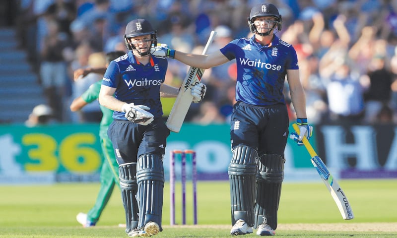 Eoin Morgan and Joss Butler helped in England’s triumph over Pakistan