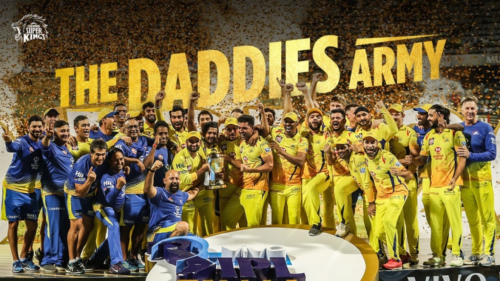 The Chennai Super Kings played eight IPL Finals, winning three