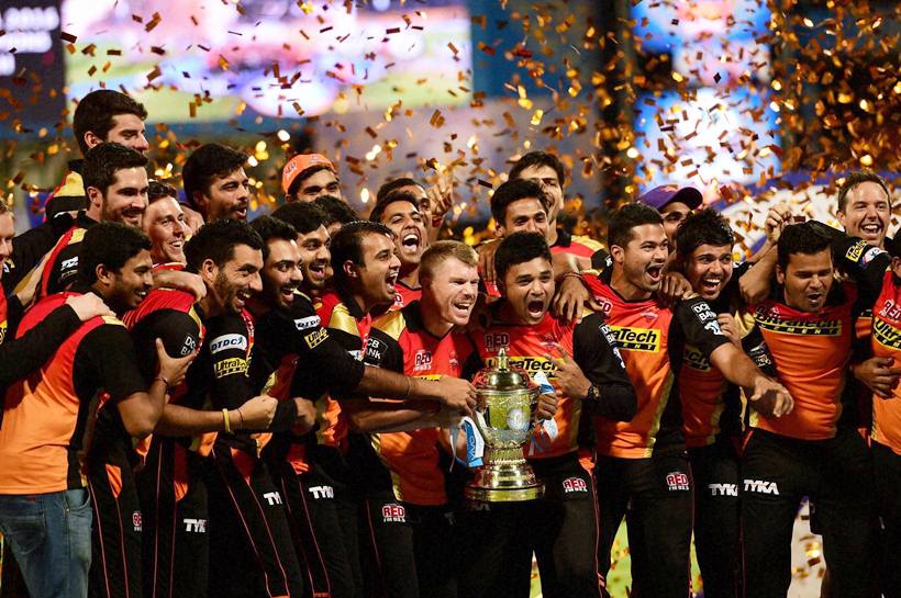 Sunrisers Hyderabad wins the trophy for the first time